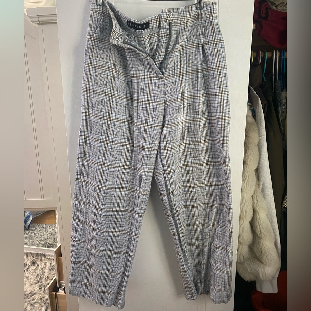 Lioness Plaid Trousers